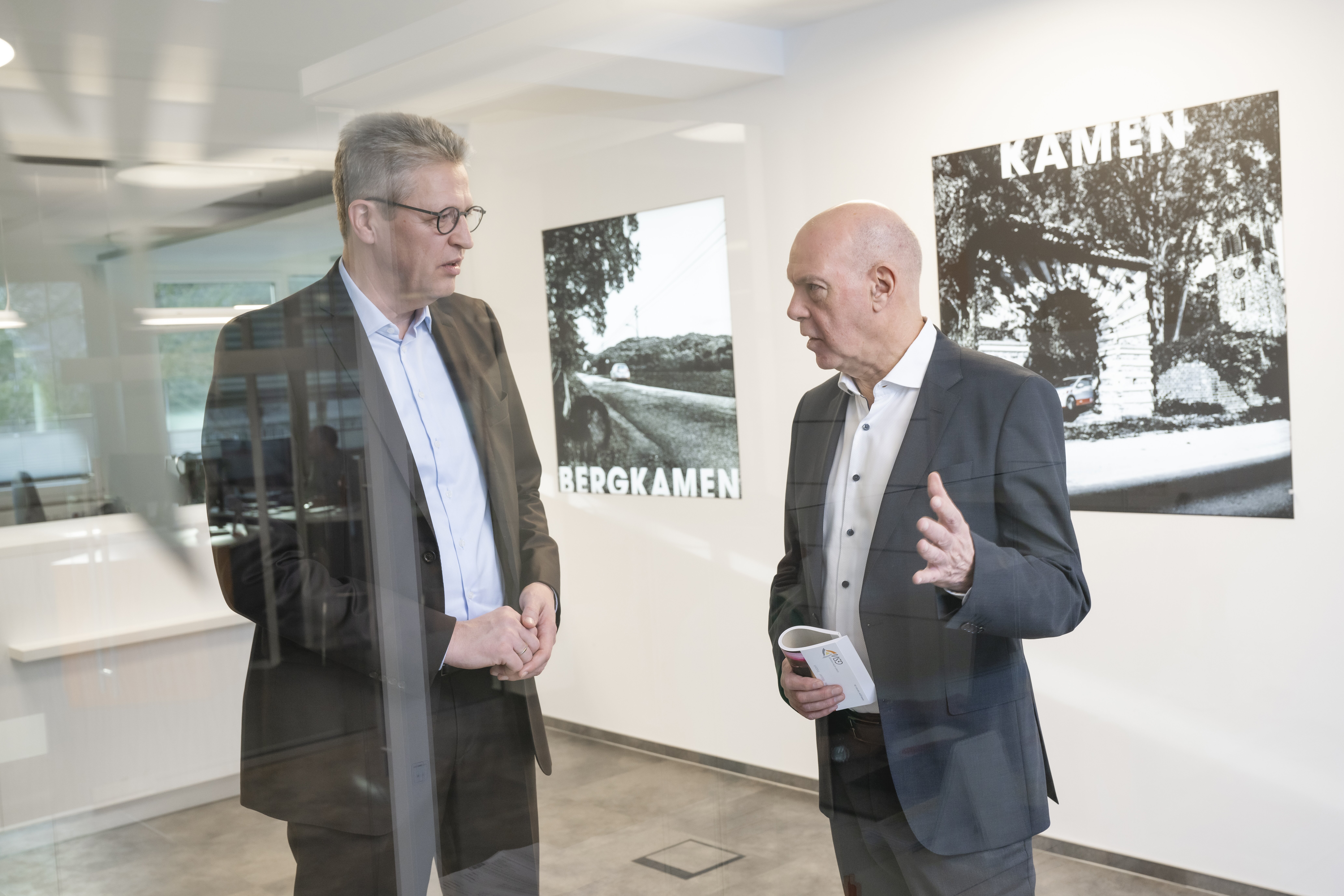 Im Interview blicken GSW-Geschäftsführer Jochen Baudrexl und Bernd Schäfer, Bürgermeister der Stadt Bergkamen und GSW-Aufsichtsratsvorsitzender, auf ein spannendes Jahr zurück.